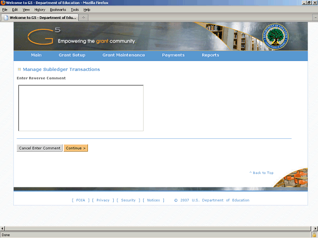 Screen image of this step