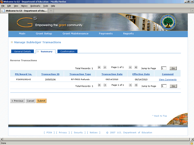 Screen image of this step
