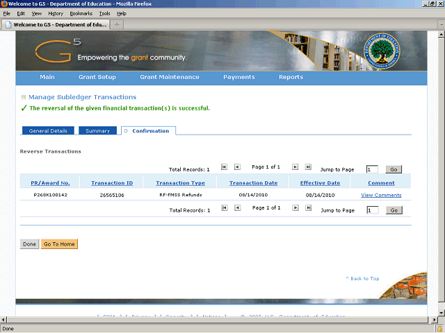 Screen image of this step