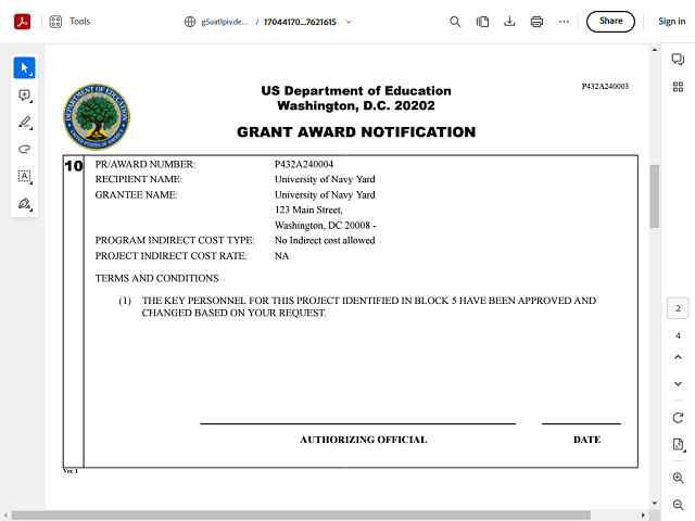 Screen image of this step