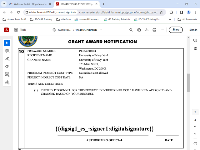 Screen image of this step