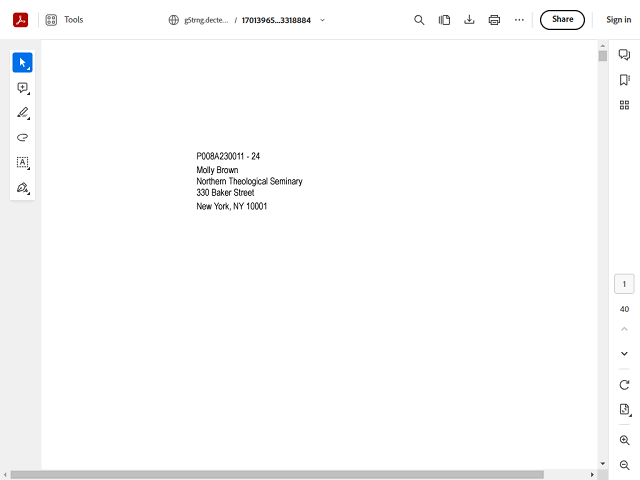 Screen image of this step