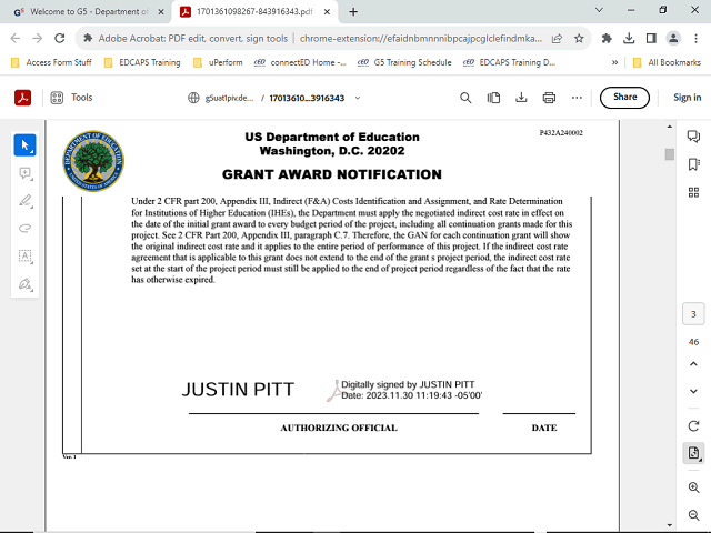 Screen image of this step