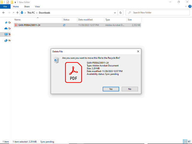 Screen image of this step