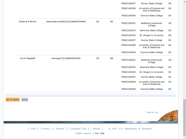Screen image of this step