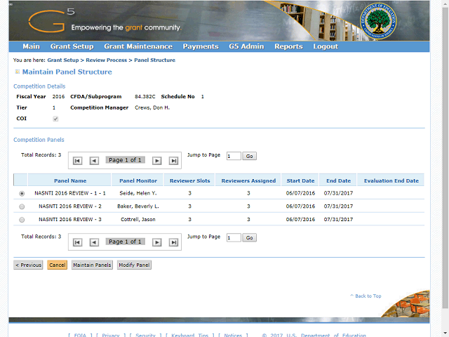 Screen image of this step