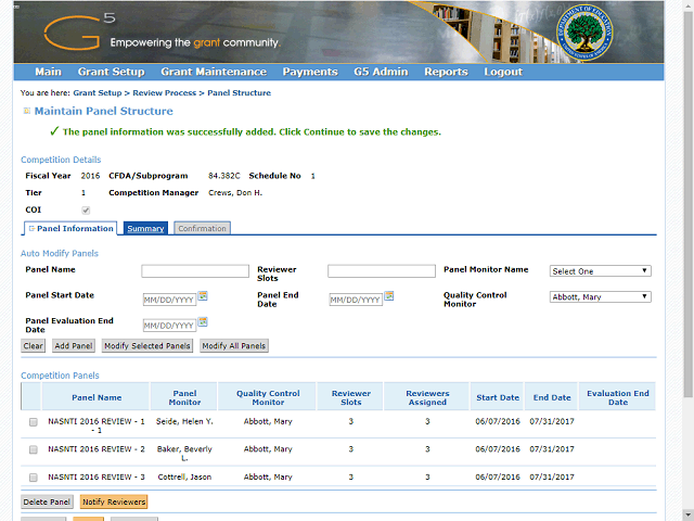 Screen image of this step