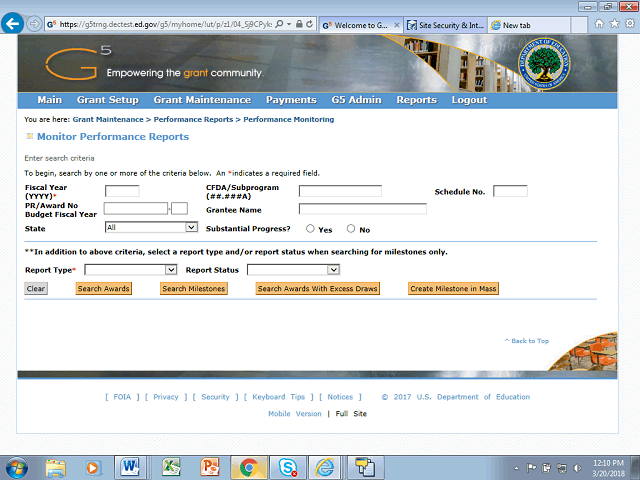 Screen image of this step