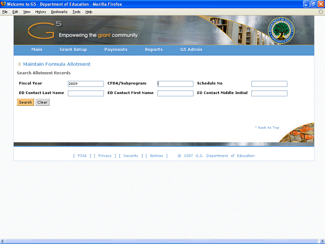 Screen image of this step