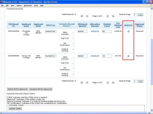Screen image of this step