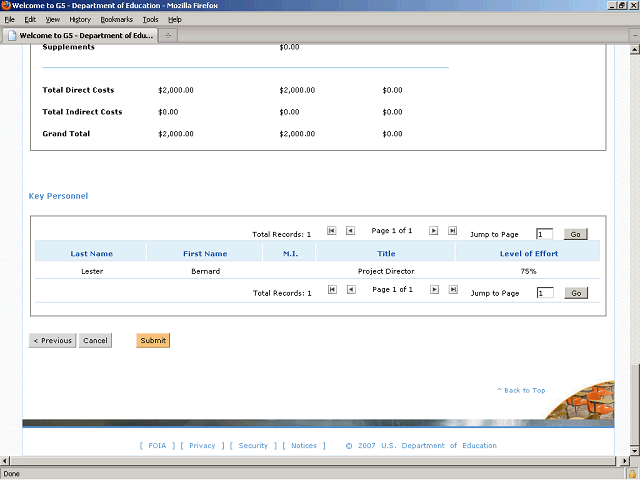 Screen image of this step