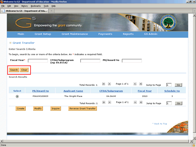 Screen image of this step