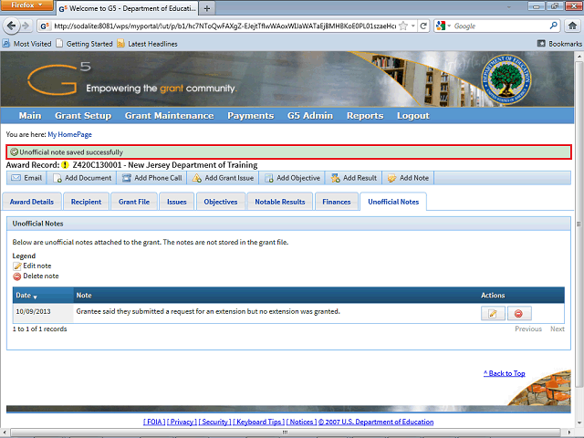 Screen image of this step