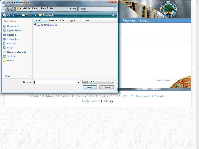 Screen image of this step