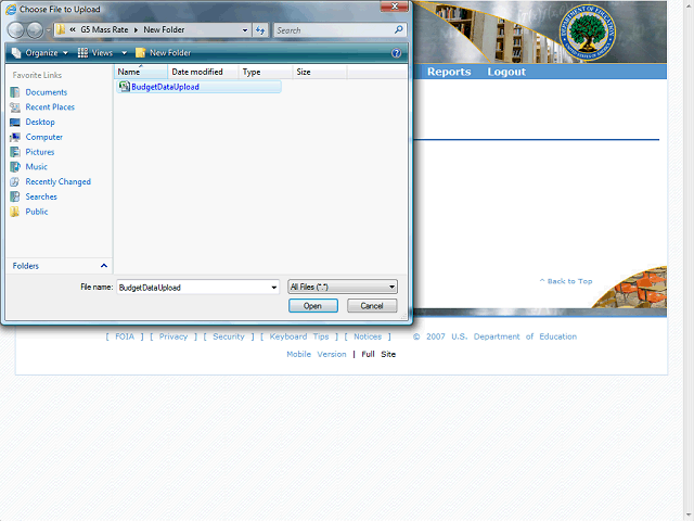 Screen image of this step