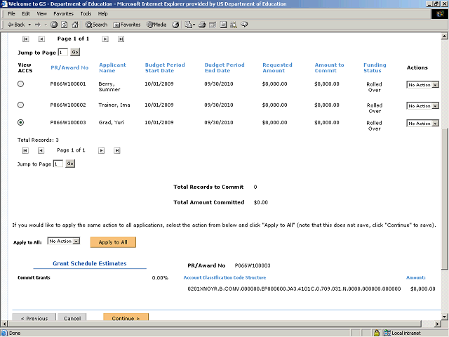 Screen image of this step