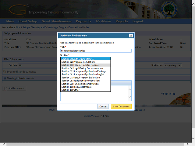 Screen image of this step