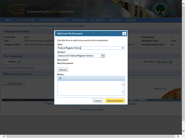 Screen image of this step