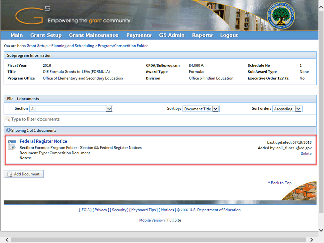 Screen image of this step