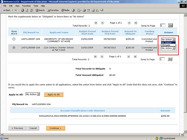 Screen image of this step