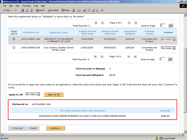 Screen image of this step