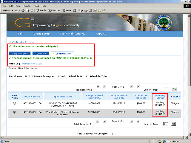 Screen image of this step