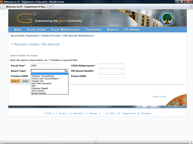 Screen image of this step