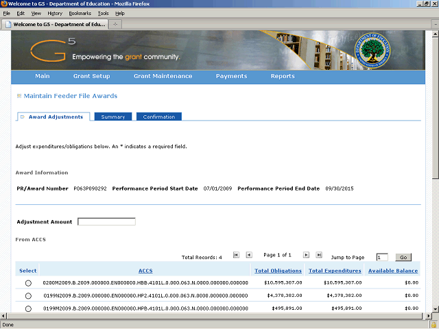 Screen image of this step
