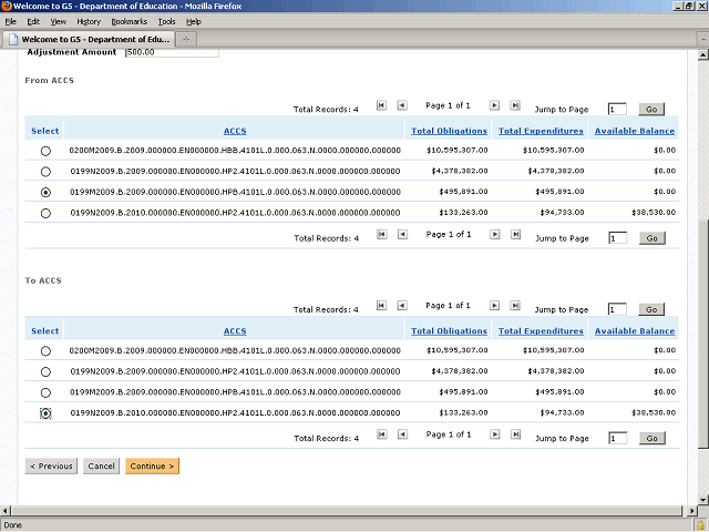 Screen image of this step