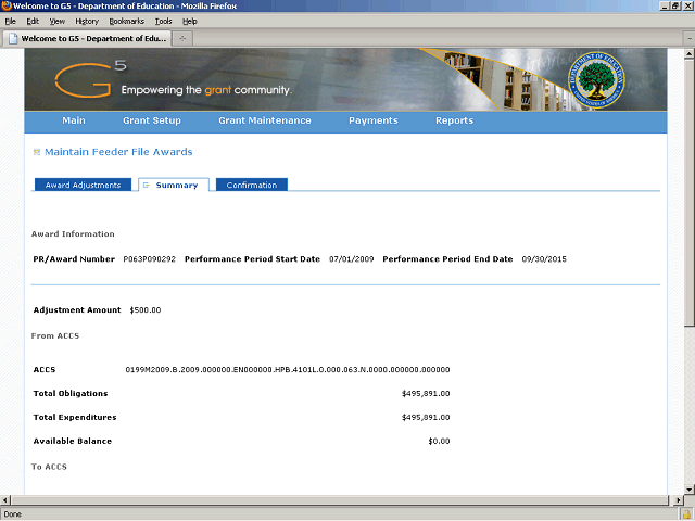 Screen image of this step