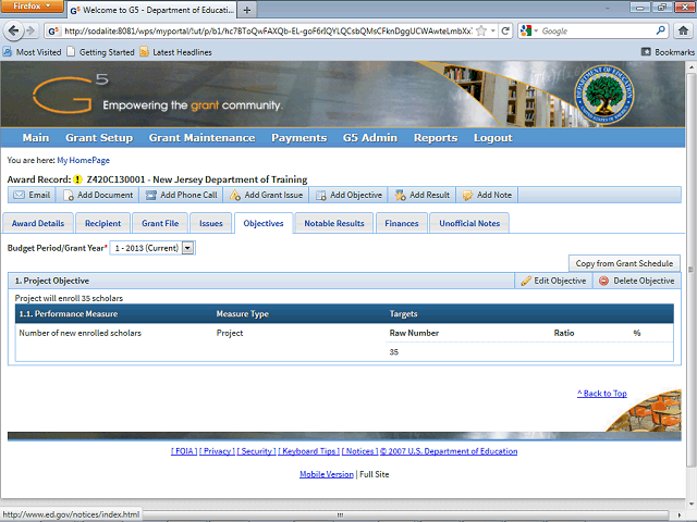 Screen image of this step