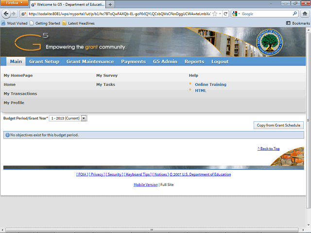 Screen image of this step