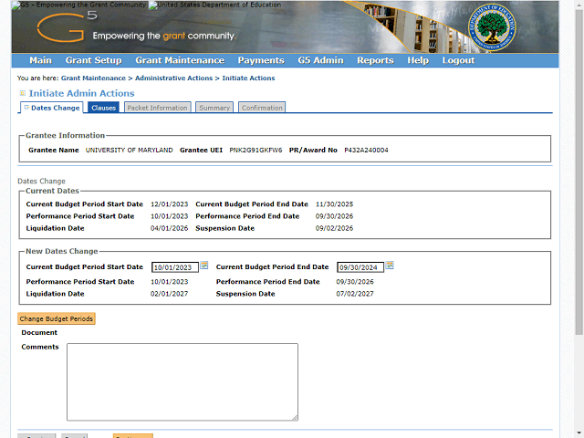 Screen image of this step