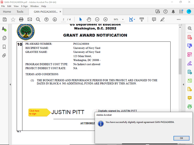 Screen image of this step