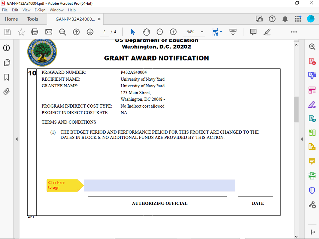 Screen image of this step