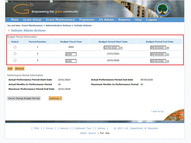 Screen image of this step