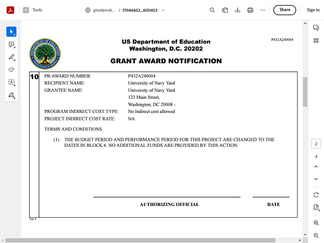 Screen image of this step