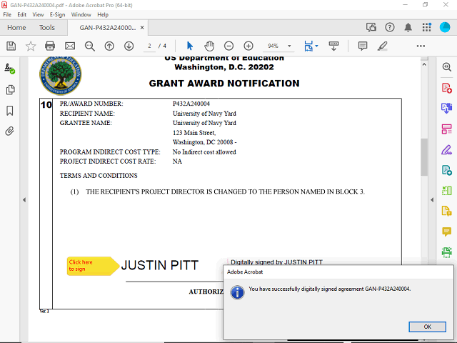 Screen image of this step