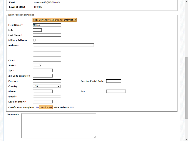 Screen image of this step