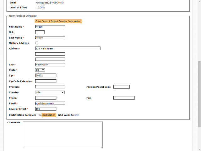Screen image of this step