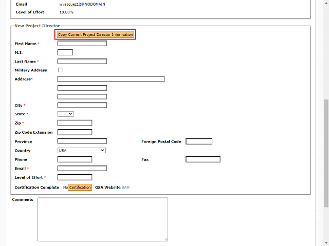 Screen image of this step