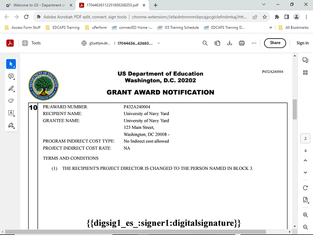 Screen image of this step