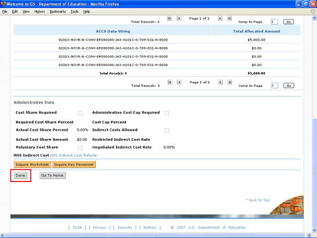 Screen image of this step