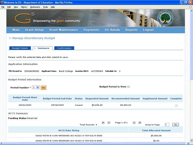 Screen image of this step