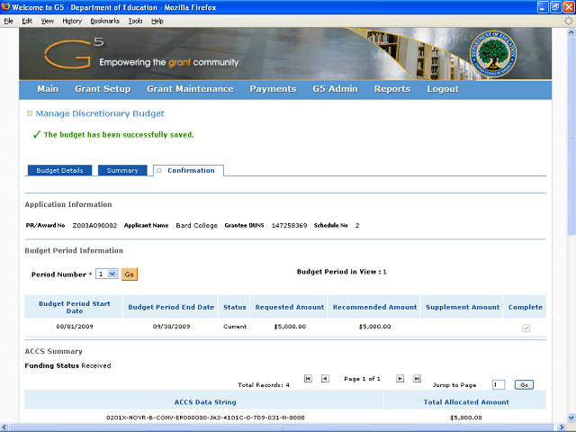 Screen image of this step