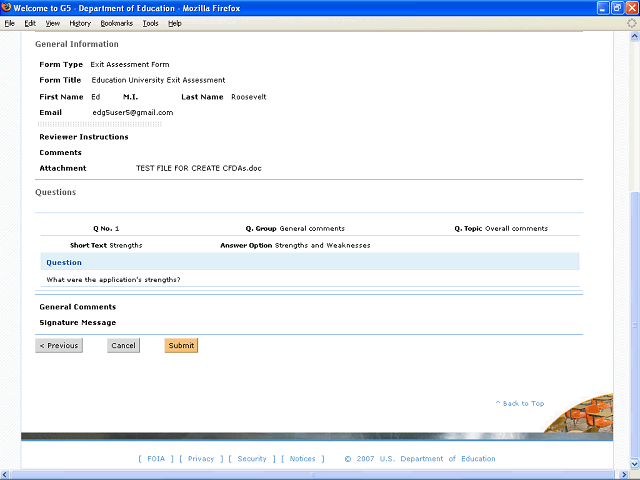 Screen image of this step