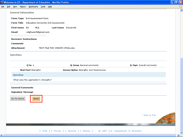 Screen image of this step