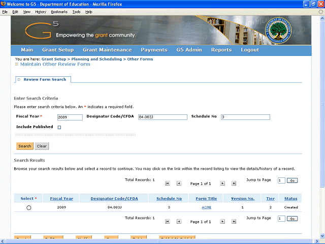 Screen image of this step