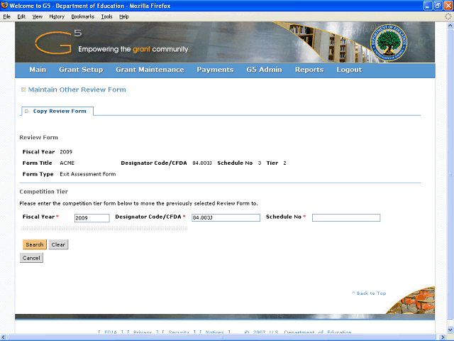 Screen image of this step