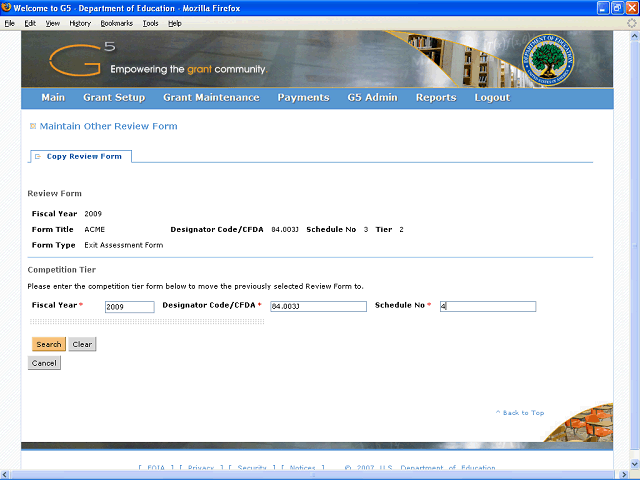 Screen image of this step